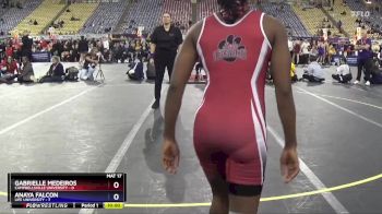 117 lbs Quarters & 1st Wb (16 Team) - Salyna Shotwell, Life University vs Icart Galumette, Campbellsville University