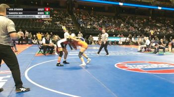 120 Class 2 lbs Quarterfinal - Ava Starks, Jefferson City vs Dakota Nix, Waynesville