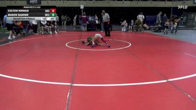 48 lbs Quarterfinal - Colton Kirwan, Chestertown vs Mason Banker, Ontario