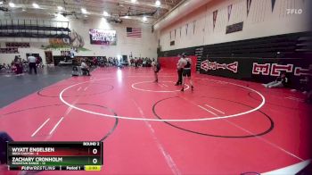 132 lbs Round 2 (4 Team) - Wyatt Engelsen, Rock Canyon vs Zachary Cronholm, Mountain Range