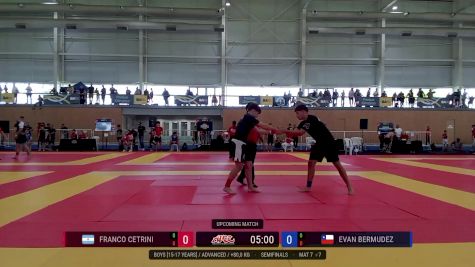 Franco Cetrini vs Evan Bermudez 2025 ADCC South American Championship