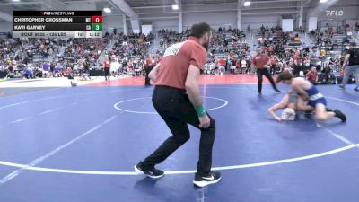 126 lbs Semifinal - Chritopher Grossman, MT vs Kavi Garvey, CA