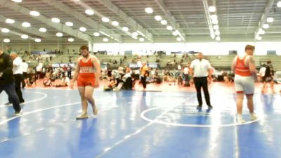 285 lbs Rr Rnd 2 - Wyatt MacMillan, Team Arkansas - HSB vs Jacob Brengolini, Smittys Barn - HSB