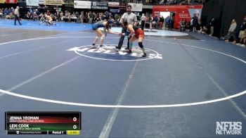 152G Quarterfinal - Lexi Cook, Metlakatla High School vs Jenna Yeoman, Kenai Central High School