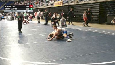 75 lbs Consy 4 - Oliver Little, Derry vs Roman Vasconi, Sharpsville