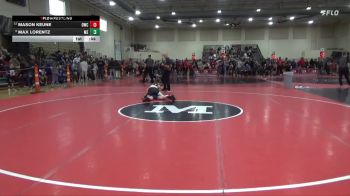 105 lbs Champ. Round 1 - Max Lorentz, MN Elite vs Mason Keune, Outlaw Wrestling Club