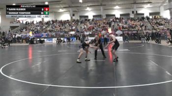 A 144 lbs Cons. Round 2 - Gunnar Tompkins, Watertown High School vs Gavin Kleiber, Gibbs High School