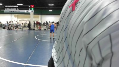 132 lbs Round Of 16 - Fred Bachmann, PA vs Angel Cejudo Jr., AZ