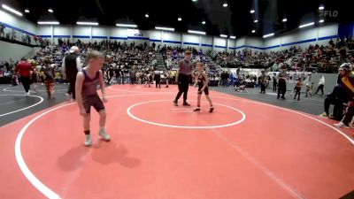 58 lbs Round Of 16 - Stryker Pruitt, Tecumseh Youth Wrestling vs Jonathan Mabie, Choctaw Ironman Youth Wrestling