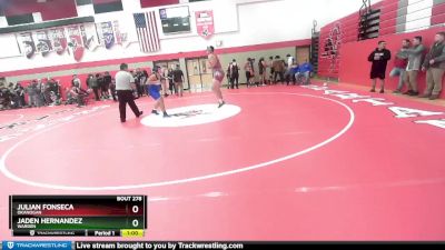 190 lbs Cons. Round 2 - Jaden Hernandez, Warden vs Julian Fonseca, Okanogan