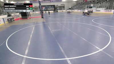 Junior Girls - 135 lbs Champ. Round 1 - Kaley Murphy, Michigan vs Jada Hansen, Doomsday Wrestling Club