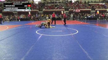 137 lbs Semifinal - Skylar Sias, Ronan Wrestling vs Xander McCann, Montana Disciples