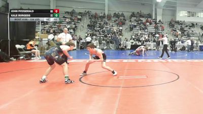 126 lbs Consi Of 64 #1 - John Fitzgerald, NH vs Kale Burgess, SC
