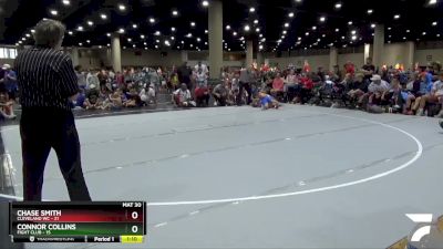 80 lbs Placement (16 Team) - Connor Collins, Fight Club vs Chase Smith, Cleveland WC