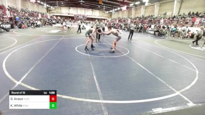 144 lbs Round Of 16 - Derek Anaya, Tucson Pride Wrestling Club vs Koltyn White, Stout Wrestling Academy