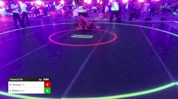 138 lbs Round Of 32 - Nathaniel Anaya, 208 Badgers vs Johnathan Potts, Brush WC