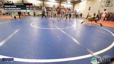 130 lbs Rr Rnd 1 - Taegan Austin, Sperry Wrestling Club vs Dax Depperschmidt, Cowboy Wrestling Club