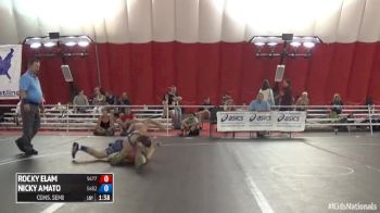 112 Cons. Semi Nicky Amato (Illinois) vs. Rocky Elam (Missouri)