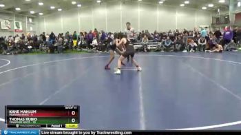 120 lbs Round 4 (6 Team) - Thomas Rubio, Tennessee White vs Kane Mahlum, Montana White