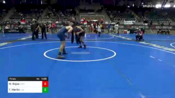 160 lbs Final - Miguel Rojas, Contenders Wrestling vs Tyson Martin, Law