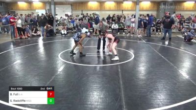 110 lbs Quarterfinal - Brady Full, S. Abington Twp. vs Shawn Radcliffe, Kresgeville