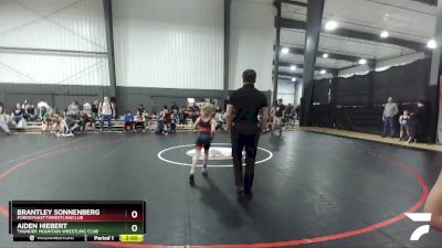 70 lbs Round 1 - Brantley Sonnenberg, FordDynastyWrestlingClub vs Aiden Hiebert, Thunder Mountain Wrestling Club