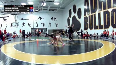 180 lbs Round 1 (16 Team) - Chaniah Bernier, Frostburg Sate University vs Madeline Hodges, Sacred Heart University