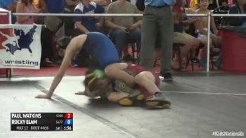 112 5th Place Match Rocky Elam (Missouri) vs. Paul Watkins (Georgia)