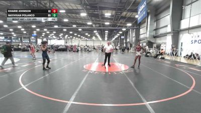 135 lbs Consi Of 32 #1 - Kharie Johnson, NC vs Nayhvian Polanco, MA