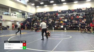 125 lbs Consolation - Darius Levan, Sacramento City vs Alexis Tellez, Rio Hondo