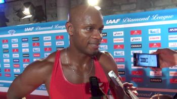 Asafa Powell runs #2 time in the world believes he will beat Bolt