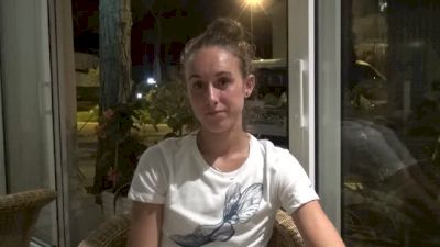 Alexa Efraimson in Europe for the first time to run 1500m in Lignano