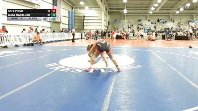 165 lbs Round Of 16 - Kate Prior, PA vs Jaida Macaluso, NY