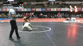 149 lbs Quarters & Wb (16 Team) - Micah Cotrell, Findlay University vs Logan Hrenenko, Kutztown