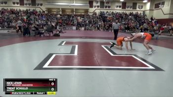 JV-32 lbs Quarterfinal - Nick Lewis, West Delaware, Manchester vs Trent Schullo, Waukon