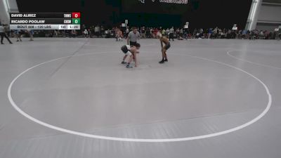120 lbs Champ. Rd Of 128 - David Alirez, Top Notch Wrestling Club vs Ricardo Poolaw, Cleveland High School Wrestling