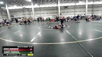 75-80 lbs Cons. Round 2 - Robert Anderson, Mountain Man Wrestling Club vs Wyatt Parkinson, Middleton Wrestling Club