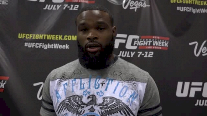 Tyron Woodley: 'Wrestling Is Still The Hardest Sport'