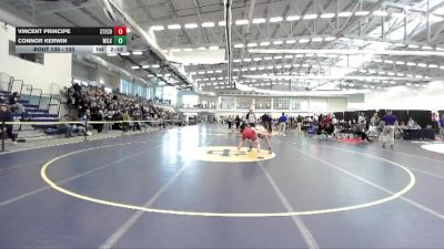 133 lbs Cons. Round 3 - Connor Kerwin, Wilkes vs Vincent Principe, Stevens Tech