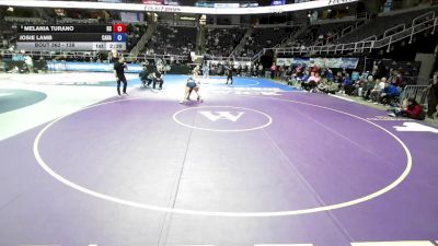 138 lbs 5th Place Match - Melania Turano, Bay Shore vs Josie Lamb, Canandaigua