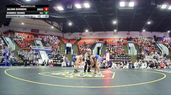 165 lbs Quarterfinals (8 Team) - Dominic Burns, Yale HS vs Jalonn Borders, Madison HS