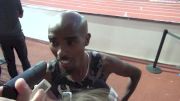Mo Farah wins the loaded 5K in first race since May