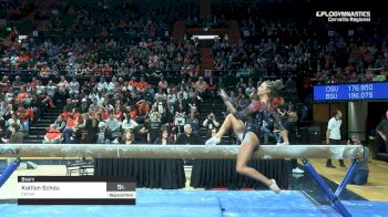 Kaitlyn Schou - Beam, Denver - 2019 NCAA Gymnastics Regional Championships - Oregon State