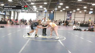 235 lbs Rr Rnd 3 - Samantha O'Leary, Next Level Wrestling Club vs Abigail Clay, Cheyenne Ladies Wrestling Club