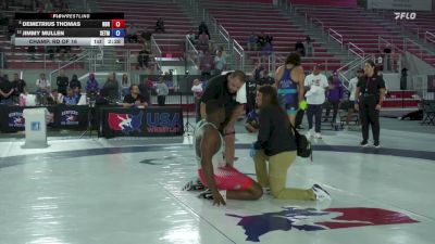 125 kg Champ. Rd Of 16 - Demetrius Thomas, NYAC/Brown RTC vs Jimmy Mullen, SERTC / TMWC