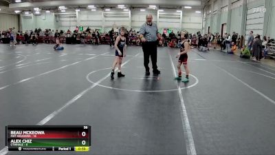 56 lbs Round 4 (6 Team) - Beau Mckeowa, Mat Assassins vs Alex Chiz, CTWHALE