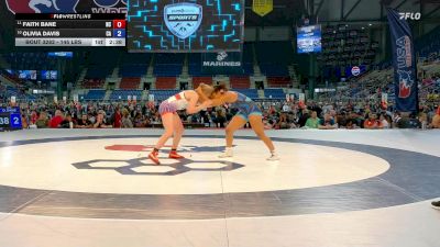 145 lbs Semis - Faith Bane, NC vs Olivia Davis, CA