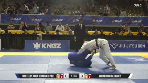 Wilian Pereira Chavez vs Luis Felipe Ninja De Moraes Pint 2026 Pan Jiu Jitsu IBJJF Championship