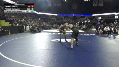 190 lbs Consi Of 4 - Kaleo Garcia, Gilroy (CC) vs Primo Catalano, Fountain Valley (SS)