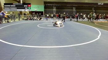 106 lbs 7th Place - Cooper Green, Mountain View AZ vs Roman Fonseca, Gilroy